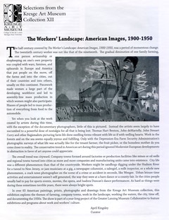 Kresge Bulletin Workers Landscape